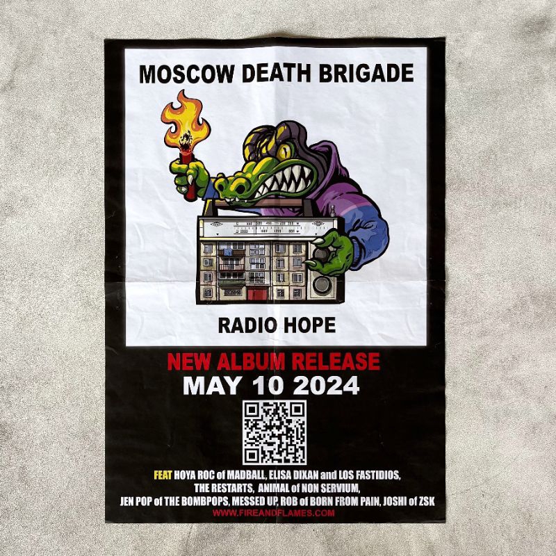 Moscow Death Brigade - Radio Hope Poster