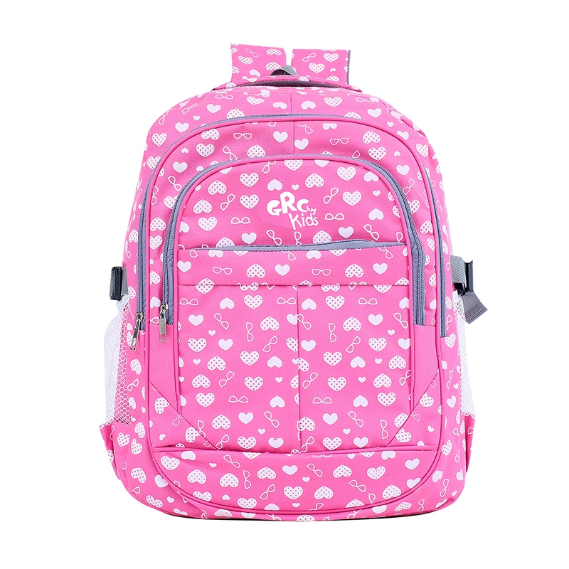 [GARUCCI] Tas Sekolah Perempuan Tas Sekolah Anak SD&SMP Tas Ransel Pink Kado Anak - TAJ 3306