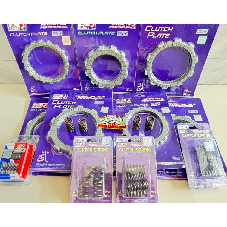 CHEKOUT UMA Racing Kampas Kopling dan Per Kopling UMA Racing Ninja S R RR R15 Sonic 15 Supra GTR CBR
