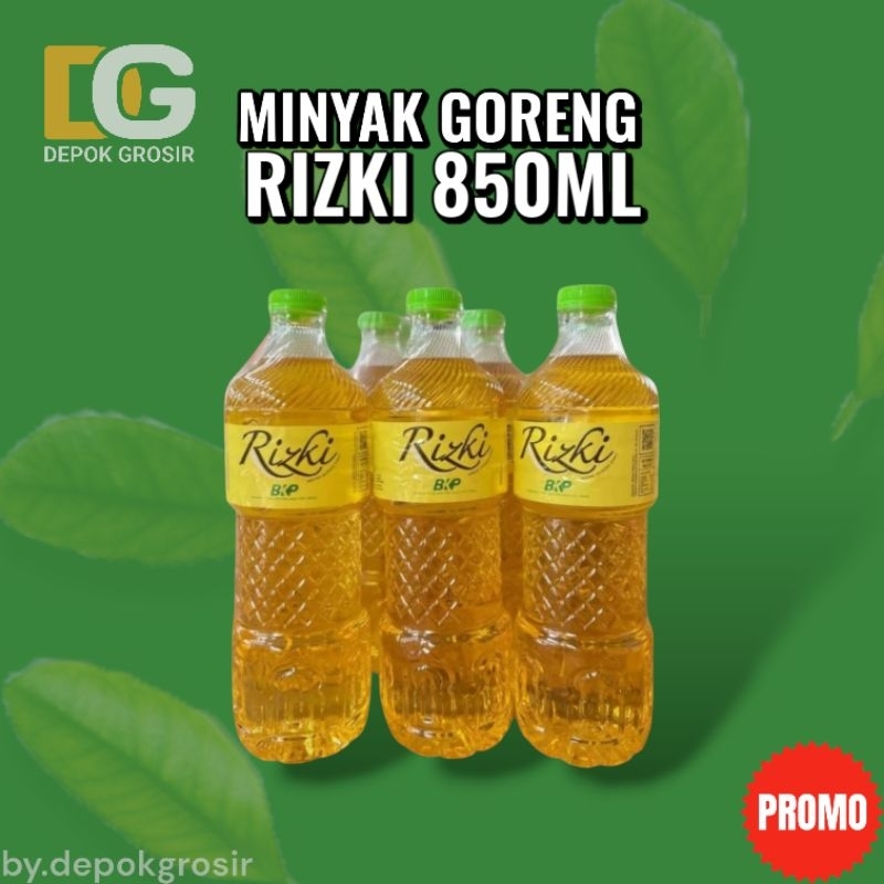 

Minyak Goreng Rizki 850ml 3 botol