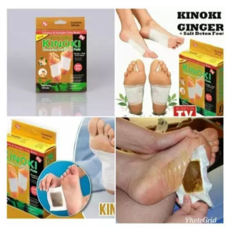 KINOKI DETOX KAKI ORIGINAL ASLI BPOM HERBAL ORIGINAL