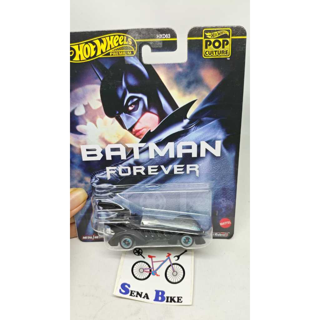 Hot Wheels Premium Pop Culture - Batman Forever - Batmobile