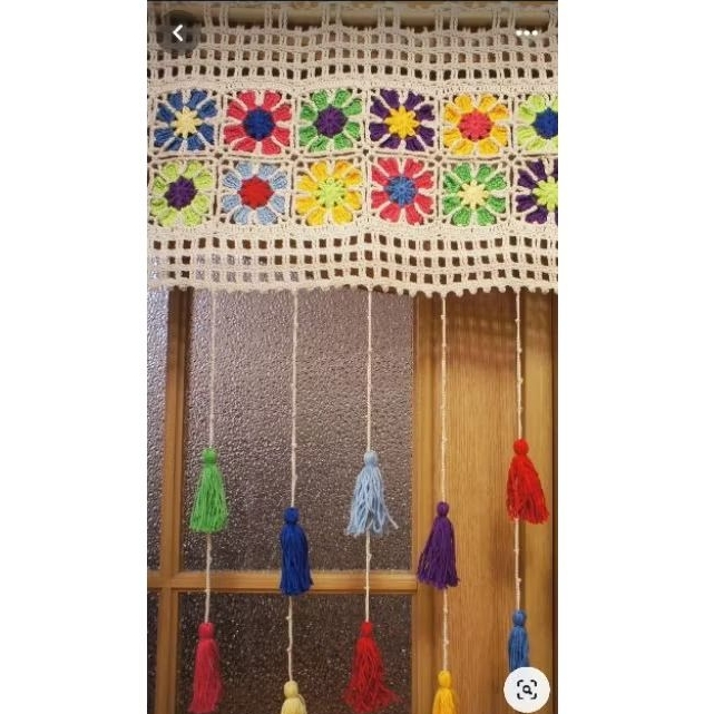 Tirai Rajut Handmade Custom