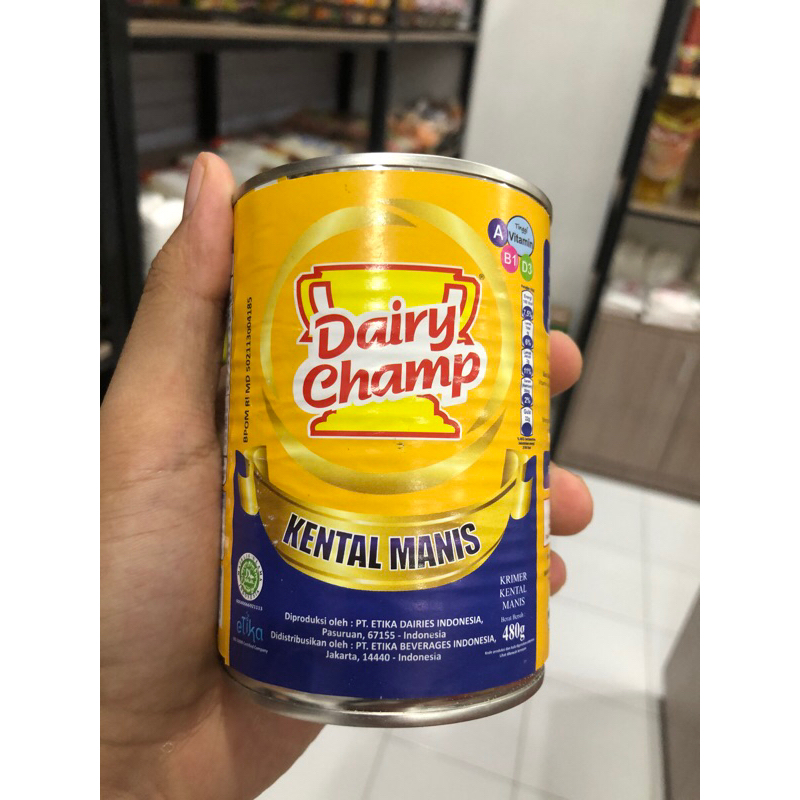 

Dairy champ kental manis 480gr
