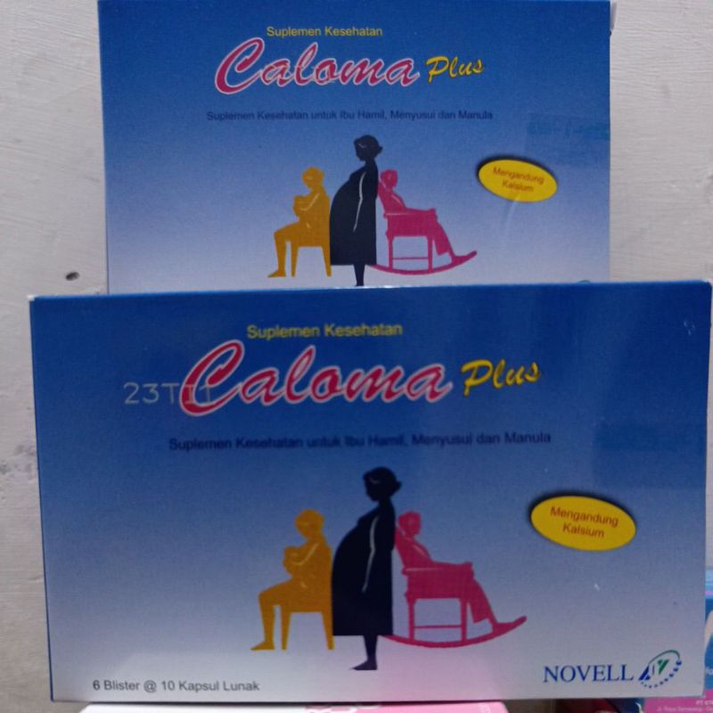 Caloma plus isi 60 kapsul/box