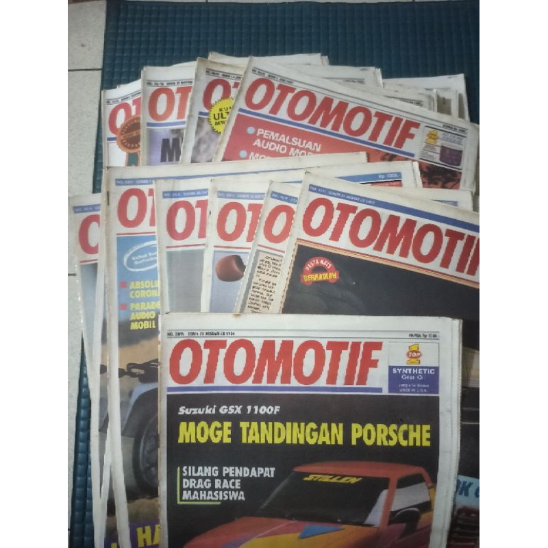 Tabloid Otomotif | majalah OTOMOTIF |  Bebas pilih. (preloved)