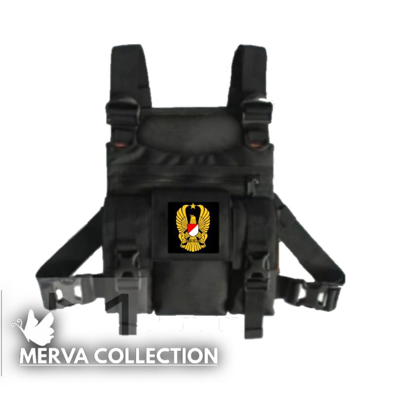 chestbag pelingdung dada, Tas dada Tni ad