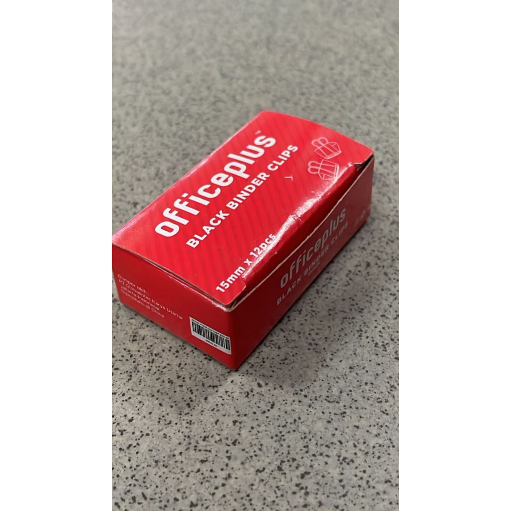 

Gramedia - OFFICE-P BINDERCLIP 15 BLACK OP-BC15BLK
