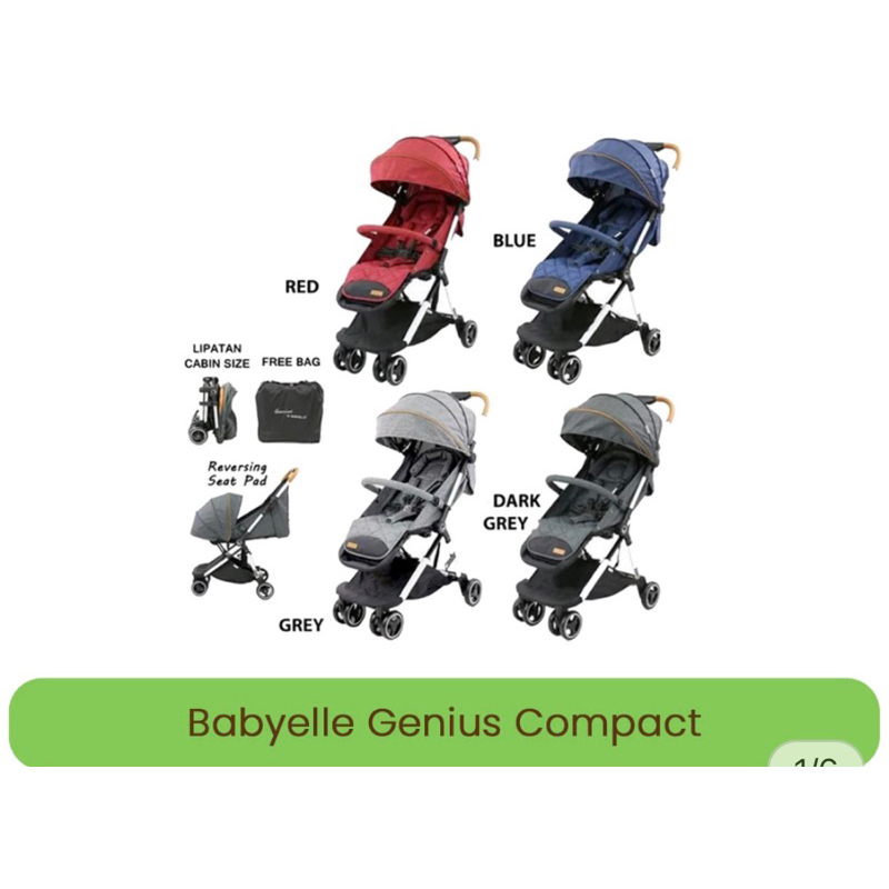 Stroller BabyElle / BabyElle Genius Kereta Dorong Bayi 352