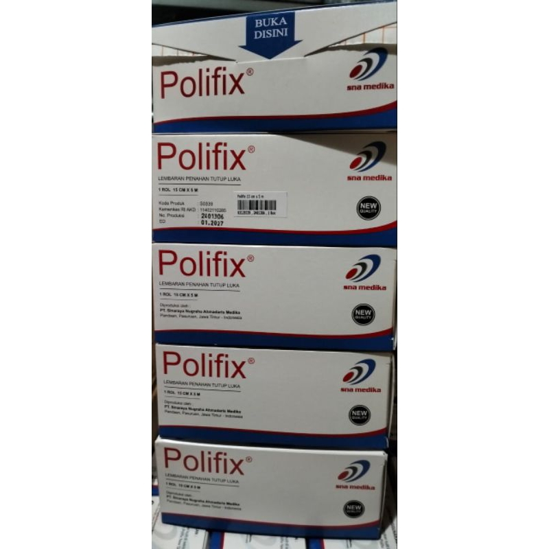 Plester penutup luka Polifix 15 cm x 5 m
