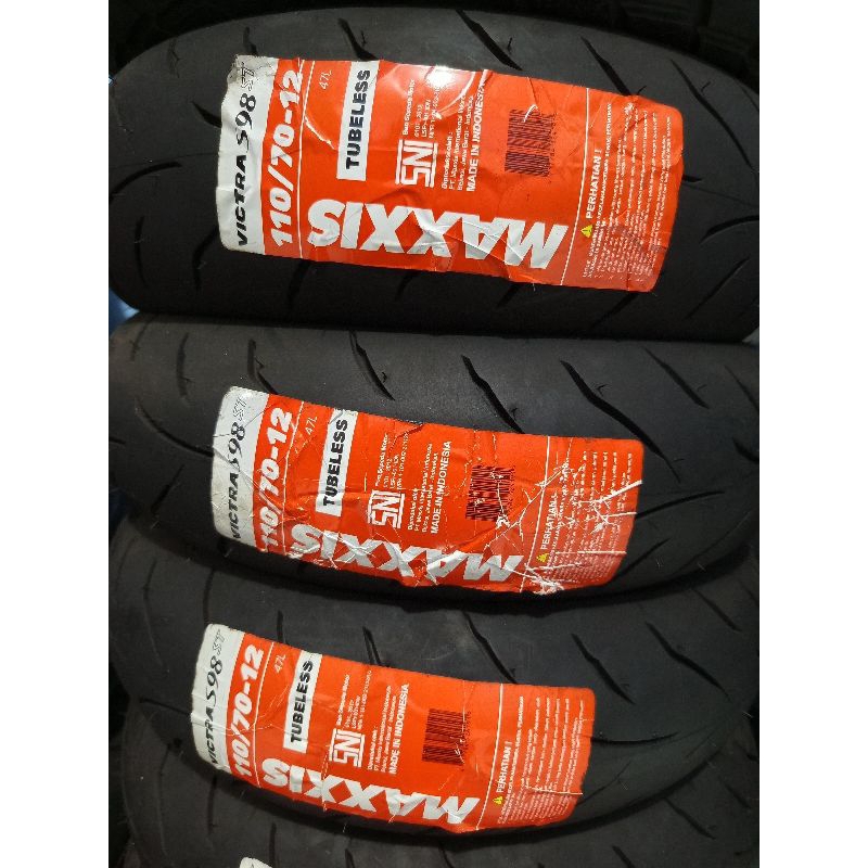 Ban Maxxis Victra 110/70 R12 Vespa Matic Sprint Primavera GTS