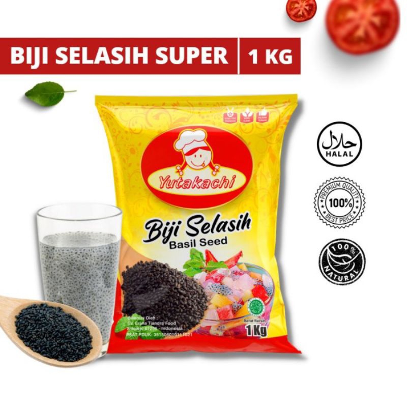 

Yutakachi Biji Selasih Super Basil Seed 1 Kg