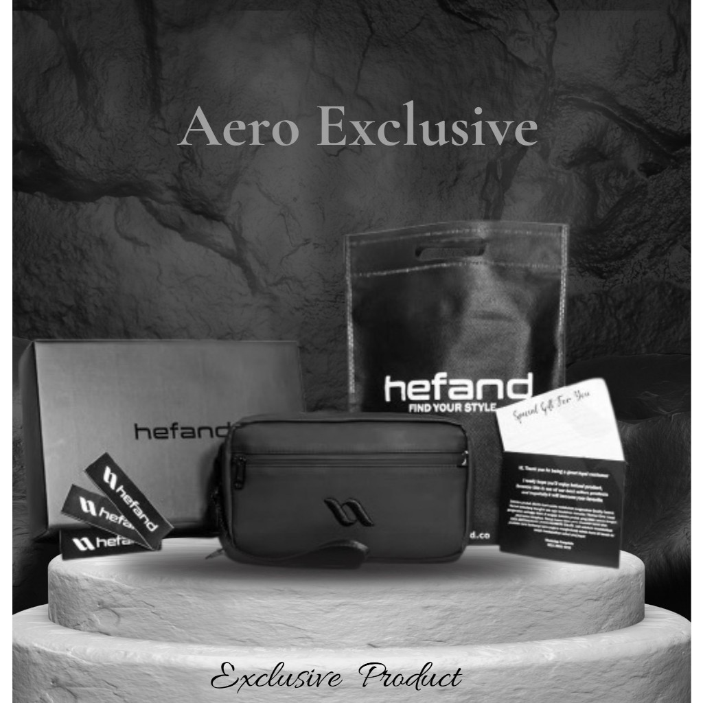 DISKON HEFAND - HANDBAG PRIA AERO EXCLUSIVE TAS HEFAND - SELEMPANG PRIA CLUCTH BAG TAS TANGAN PRIA