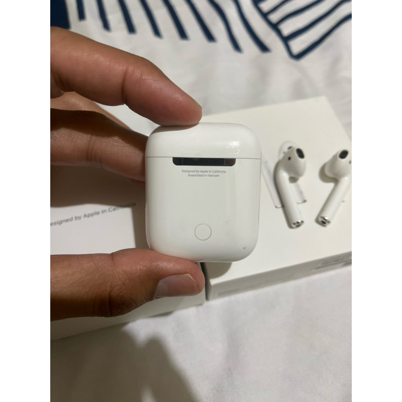 airpods gen 2 with charging case second original ibox
