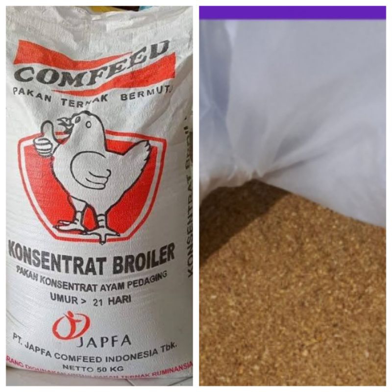 Konsentrat ayam broiler ayam pedaging pakan ayam 5 kiloan