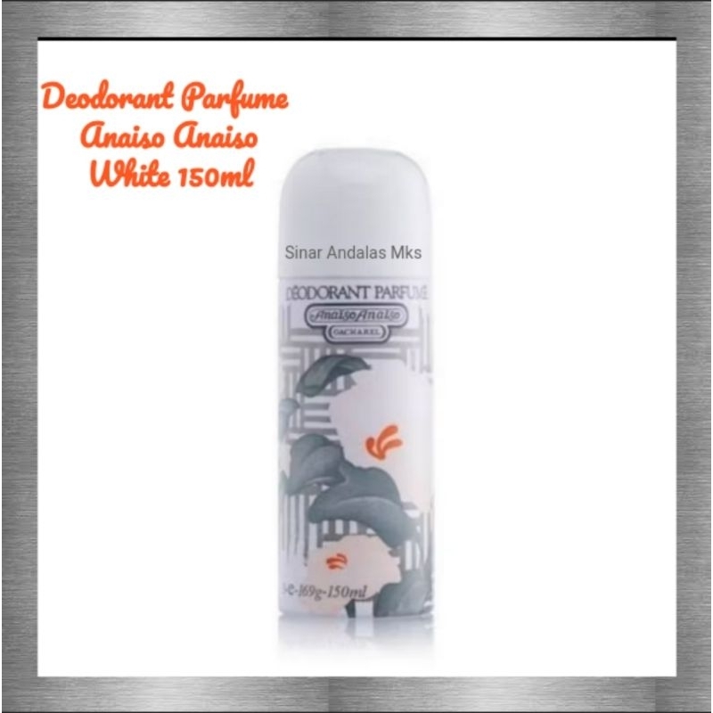 Anaiso Anaiso Deodorant Parfume White 150ml
