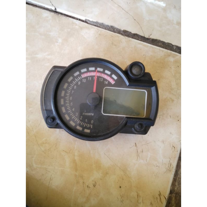 SPIDOMETER KOSO DIGITAL LED KOSO TANPA KABEL SENSOR RX2 (BISS COD ) ORIGINAL SECOND CABUTAN