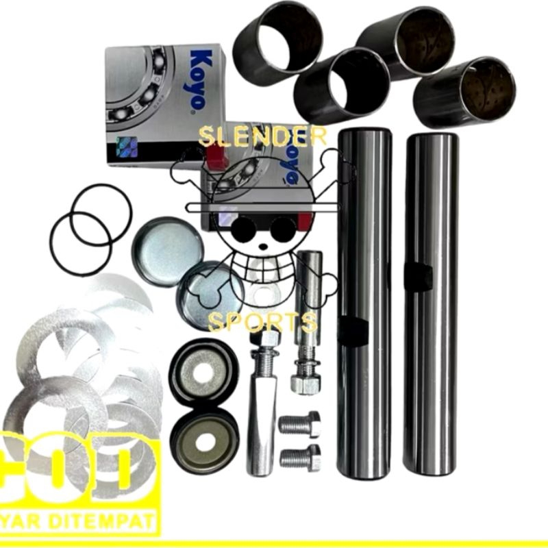 KING PIN SET ISUZU NKR71 - KING PEN KIT ISUZU ELF NKR71 NKR66 - KING PIN ISUZU