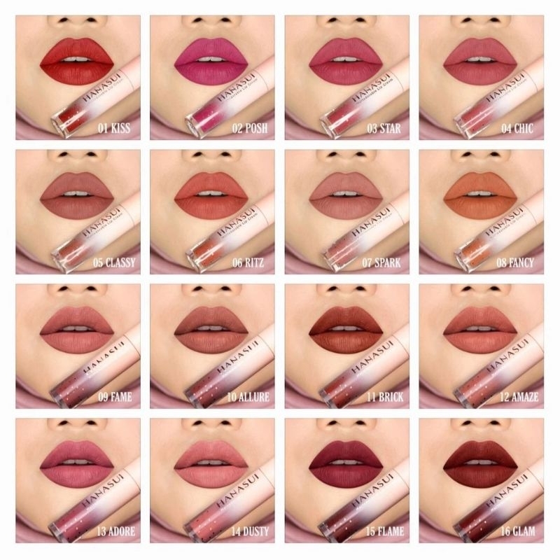 hanasui matte Lipcream hanasui