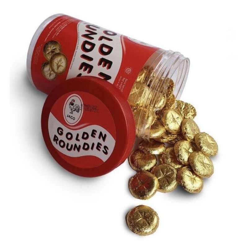 

Golden roundies coklat coin 250g