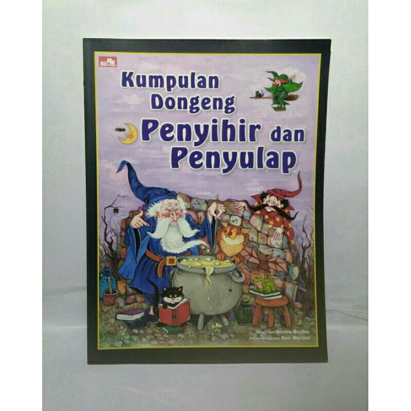 Preloved, Buku : KUMPULAN DONGENG PENYIHIR DAN PENYULAP (Nicola Baxter)