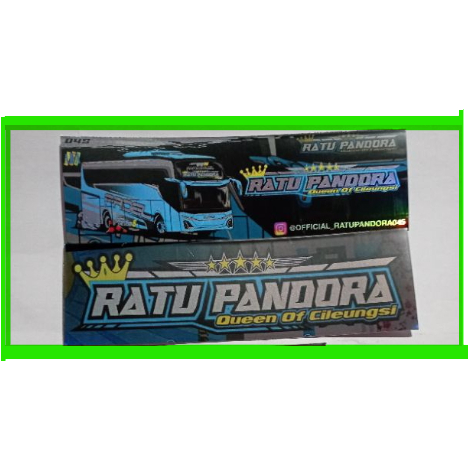 

Terbaru Stiker Ratu Pandora Jetbus 5 SHD Hologram
