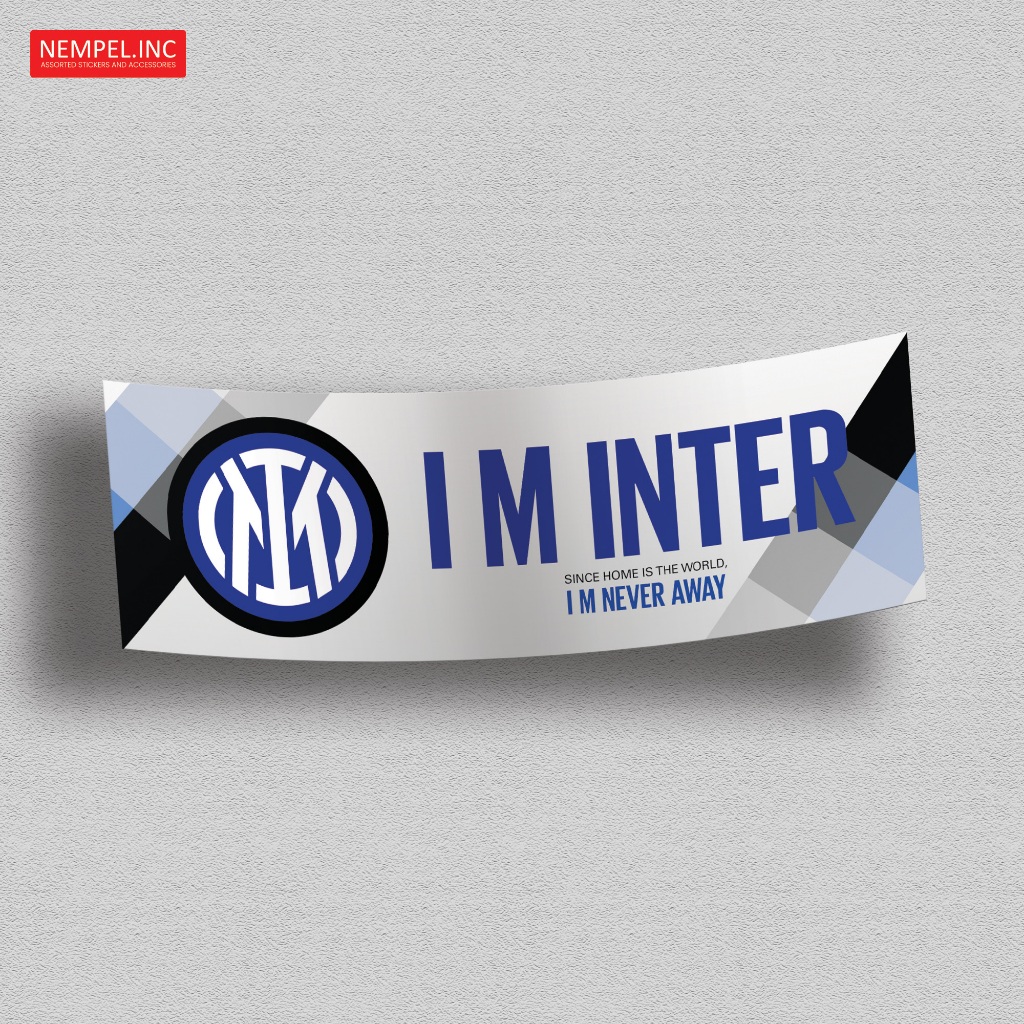

Sticker Stiker INTER Away desain 23/24 Glossy