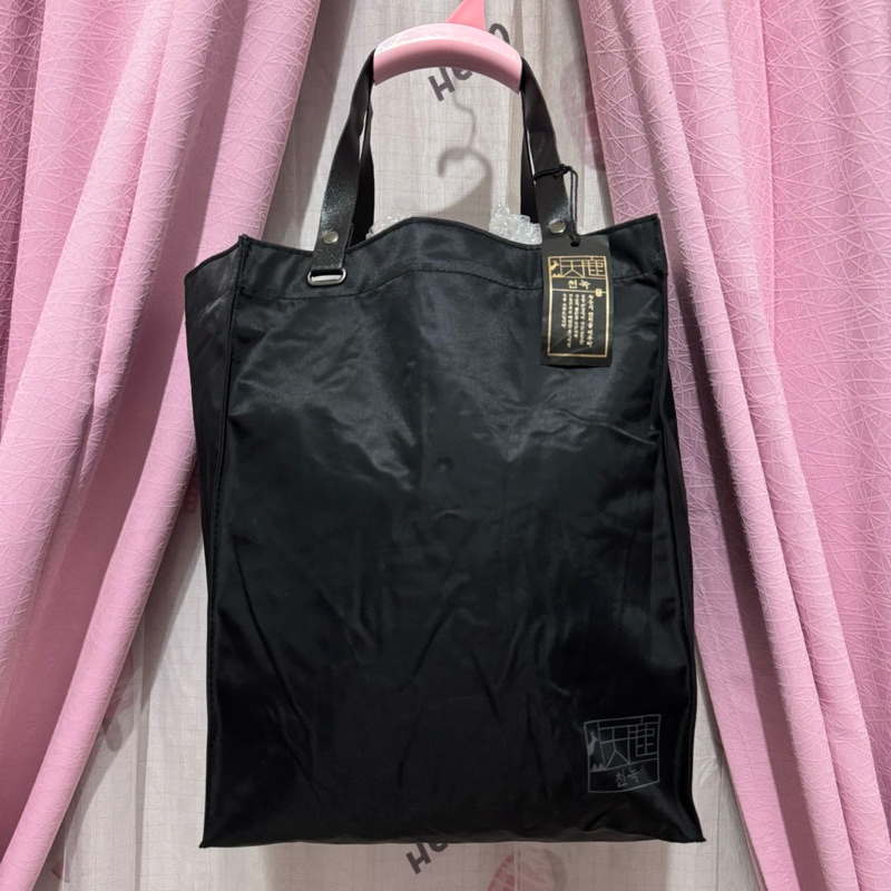 tas tote bag nilon. tas belanja preloved