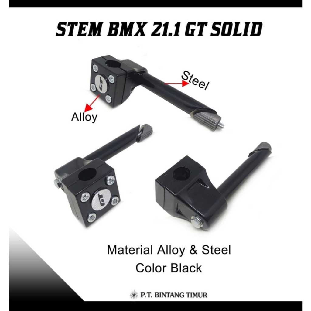 GT Stem Tiang Sepeda BMX Bango  / Stem GT Sepeda BMX Tiang Stang Bango GT Sepeda BMX