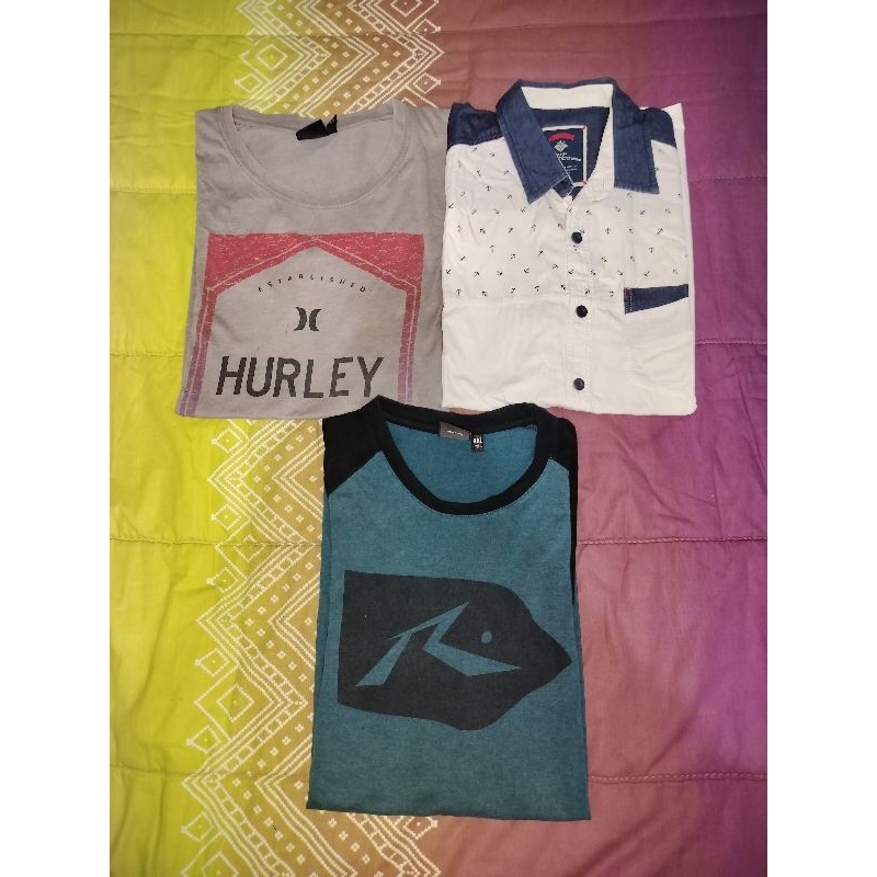 Preloved kemeja dan kaos pria branded