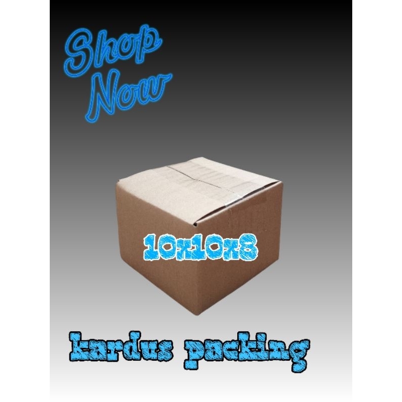 

kardus packing UK 10x10x8 kardus polos kardus kecil