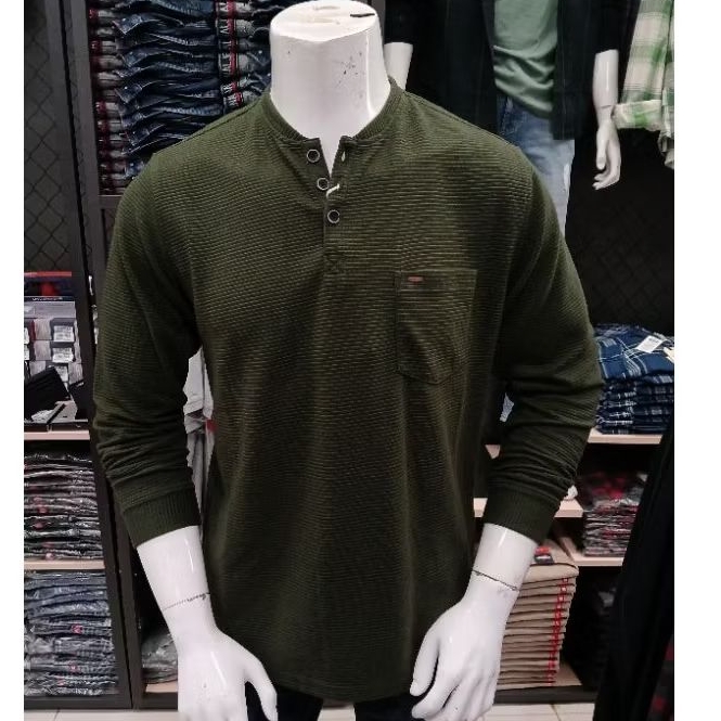 KAOS LENGAN PANJANG MERK CARDINAL CASUAL ORIGINAL 100%✓