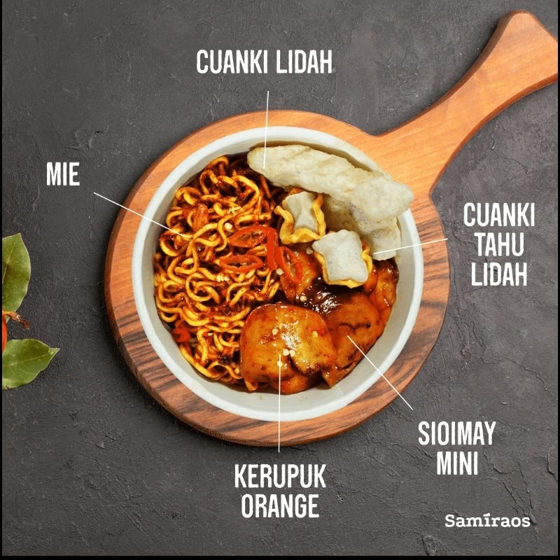 

Sami Raos - Màkanan Seblak Mie Goreng Geprek 120g Pedas