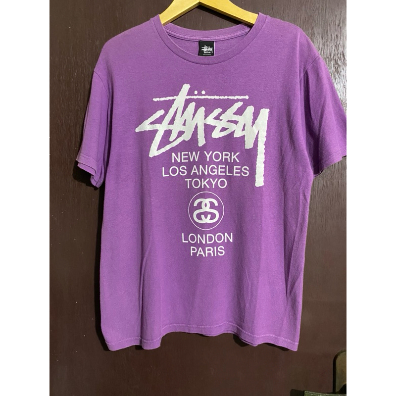 T shirt Stussy Tokyo purple