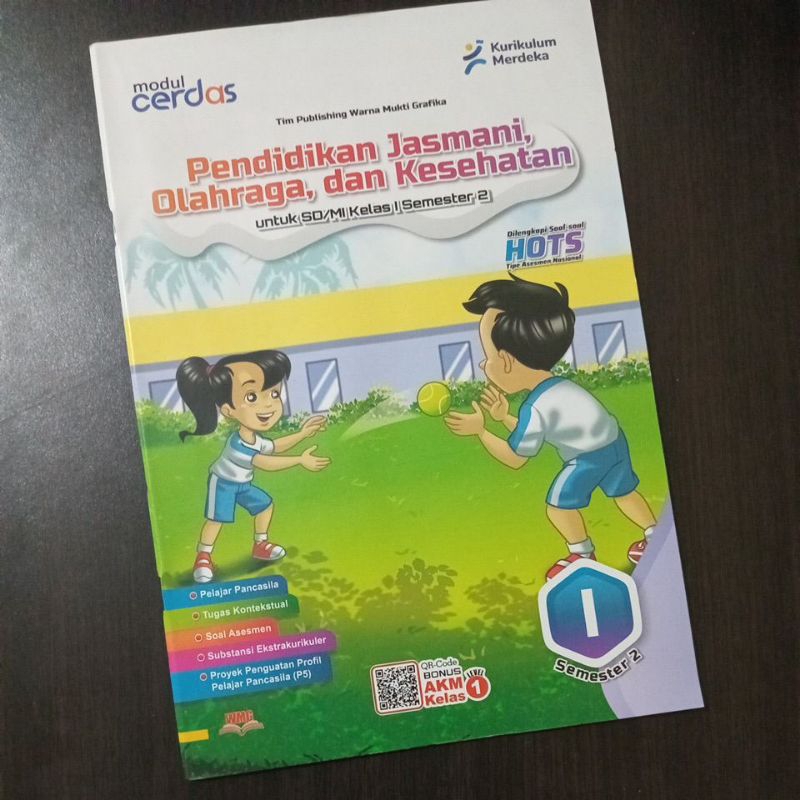 LKS"CERDAS" PJOK (PENDIDIKAN JASMANI OLAHRAGA DAN KESEHATAN)// KURIKULUM MERDEKA//PT. WARNA MUKTI  G