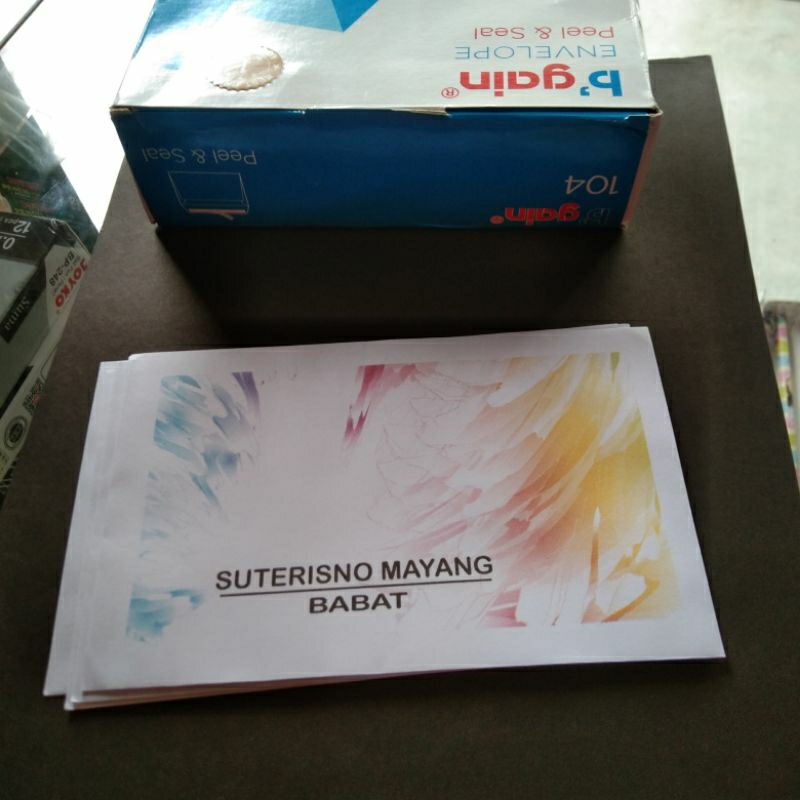 

Amplop buwuhan isi 100 lembar / Amplop Nama / Amplop tanggung