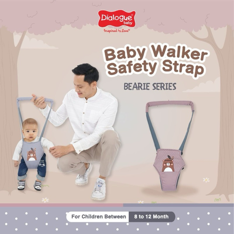 DIALOGUE BABY •BABY WALKER SAFETY STRAP -BEARIE SERIES•