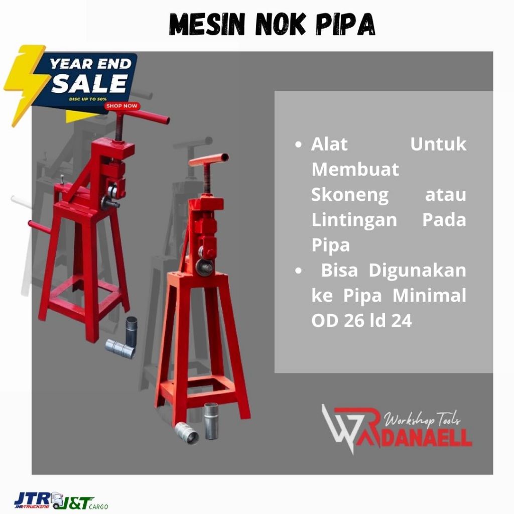 Alat Lintingan Pipa Mesin Nok Pipa Stainless Alat Sekoneng Pipa Besi