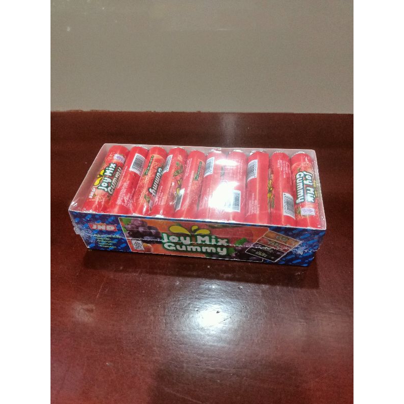 

joy mix gummy rasa buah buahan 1 pack isi 30