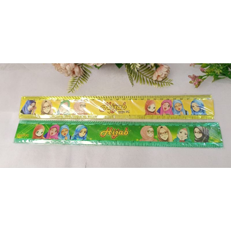 

penggaris plastik motif karakter 30 cm