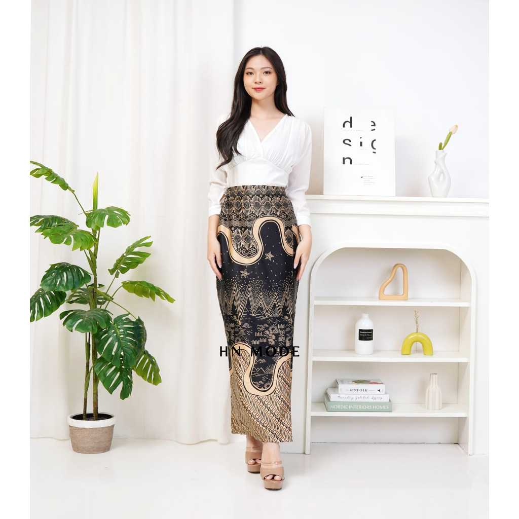 Gallery kebaya - Rok span batik belah tengah / rok kebaya / rok batik modis