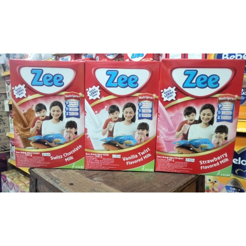 

Zee 340gram chocolate vanila strawberry TERMURAH