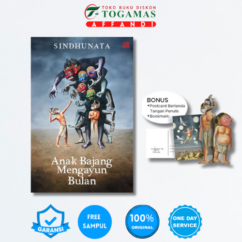 ANAK BAJANG MENGAYUN BULAN ED. HITAM PUTIH - ANAK BAJANG  MENGAYUN BULAN  - ANAK BAJANG MENGGIRING A