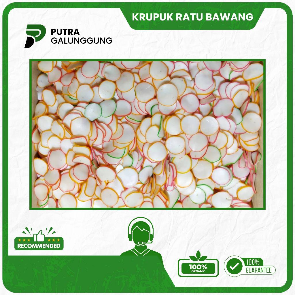 

Kerupuk Ratu Bawang 1kg Murah