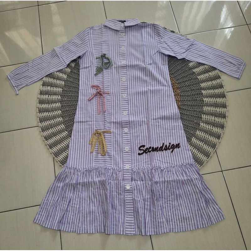 Preloved Lovita Tunik Lilac Second Sign