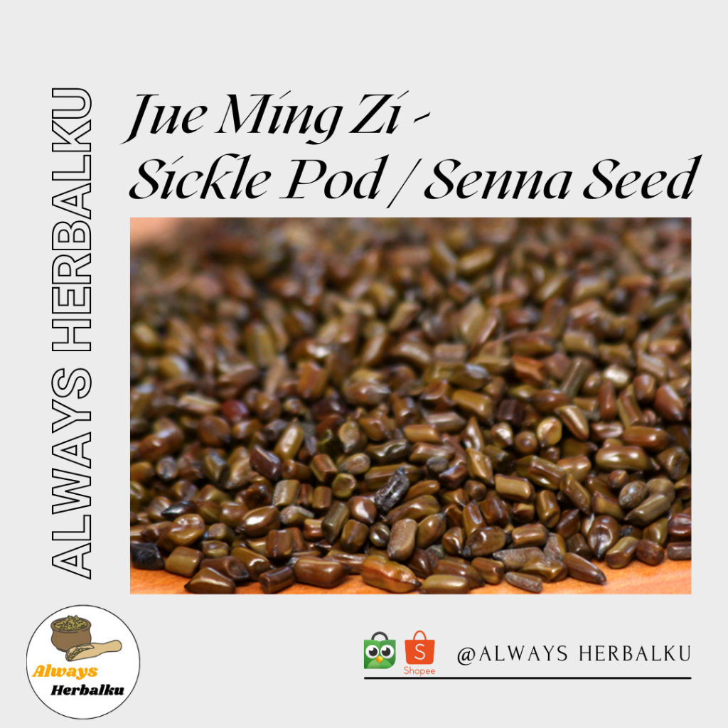 

Jue ming zi / sicklepod / chinese senna / Cassia obtusifolia (250gr)
