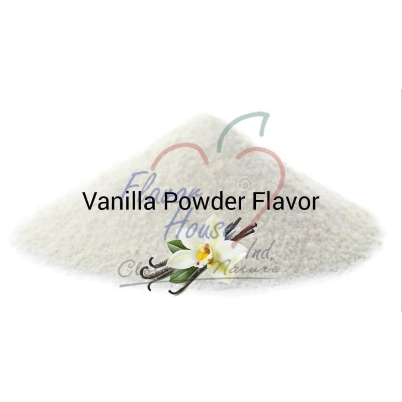 

Vanilla Powder Flavor kemasan : 100 gr