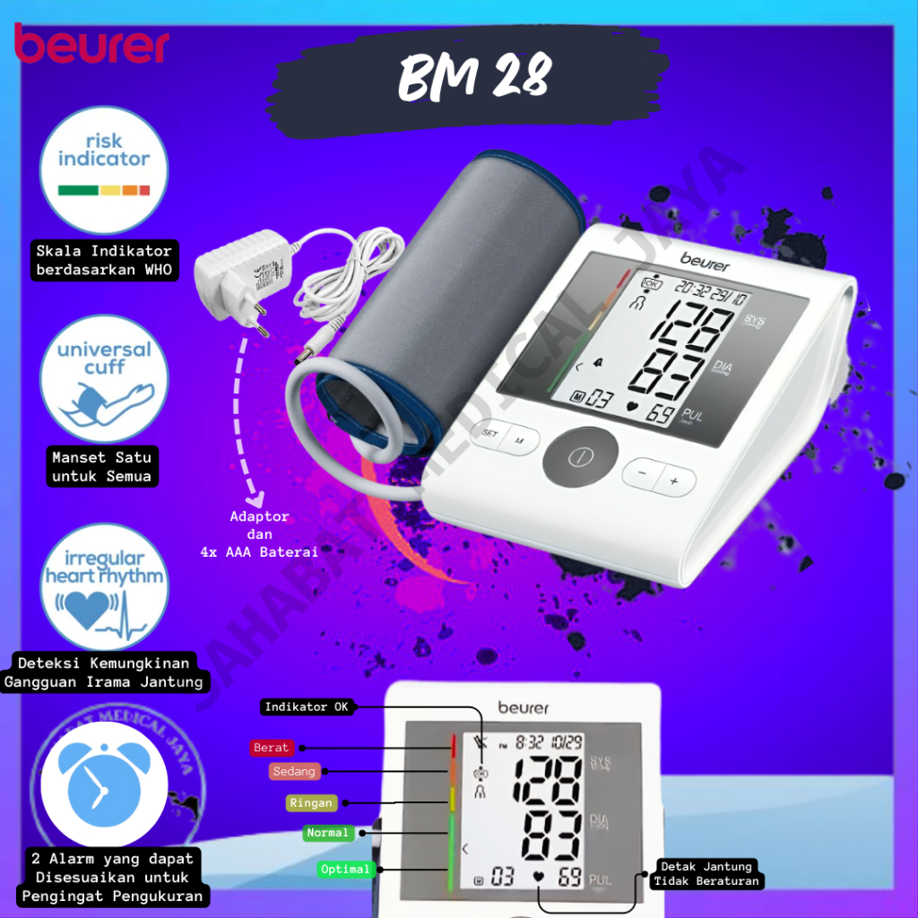 BEURER - Tensimeter Digital BM28 | Tensi Digital Beurer