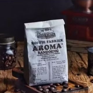 

Kopi Aroma Bandung 250gr / Moka Arabika, Robusta, Toraja