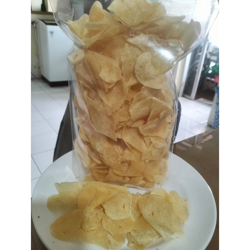 

Keripik Singkong Rasa Asin Gurih 400gr